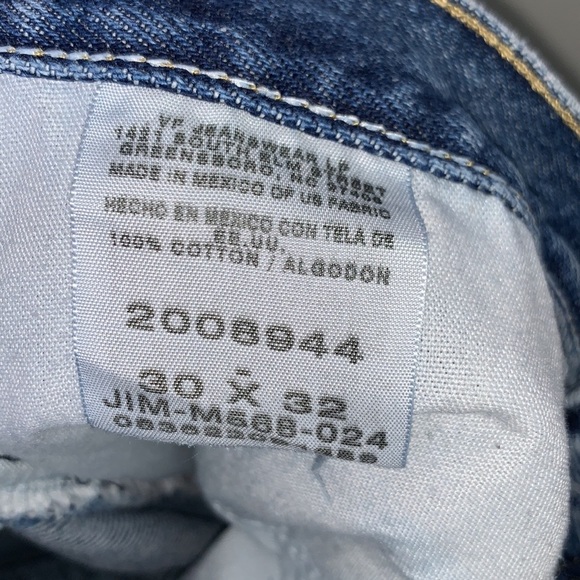 LEE VINTAGE Regular Fit Denim Blue High Waist Jeans 30 x 32 - Picture 7 of 7